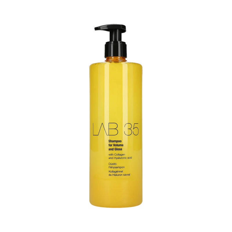 KALLOS LAB 35 Volume & Gloss szampon wzbogacający połysk 500 ml