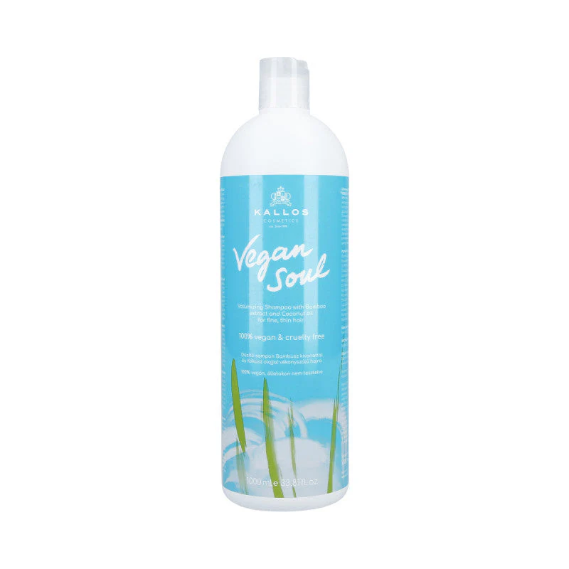 KALLOS VEGAN SOUL Szampon nadający włosom objętość 1000 ml