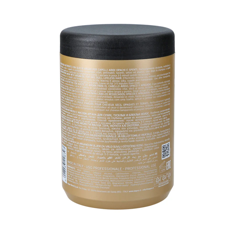 KAYPRO ARGAN OIL Głęboko nawilżająca maska do włosów suchych i osłabionych 1000 ml - Image 2