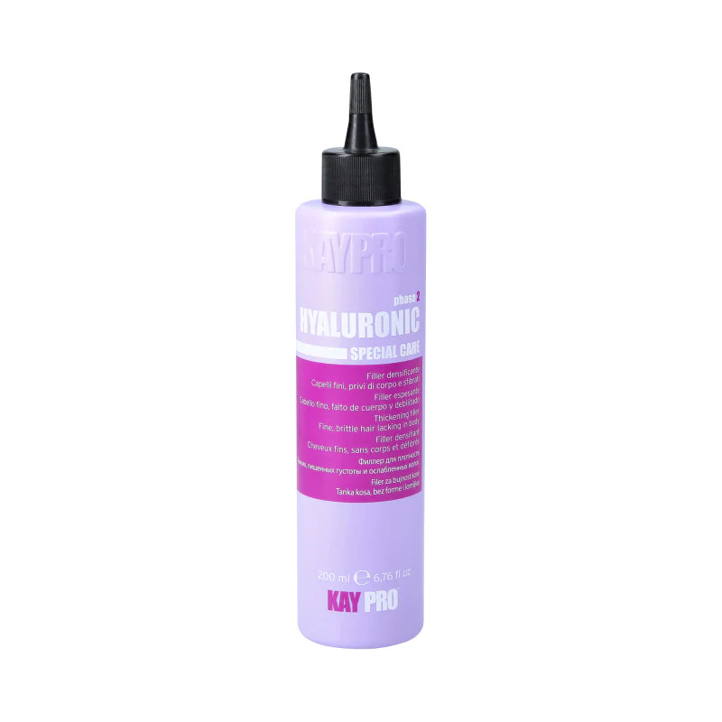 KAYPRO HYALURONIC Kuracja pogrubiająca włosy z kwasem hialuronowym 200 ml