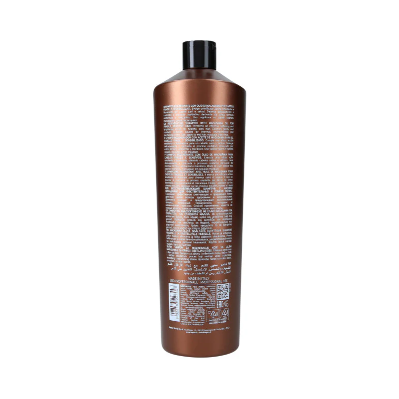 KAYPRO MACADAMIA Regenerujący szampon do włosów cienkich i łamliwych 1000 ml - Image 2