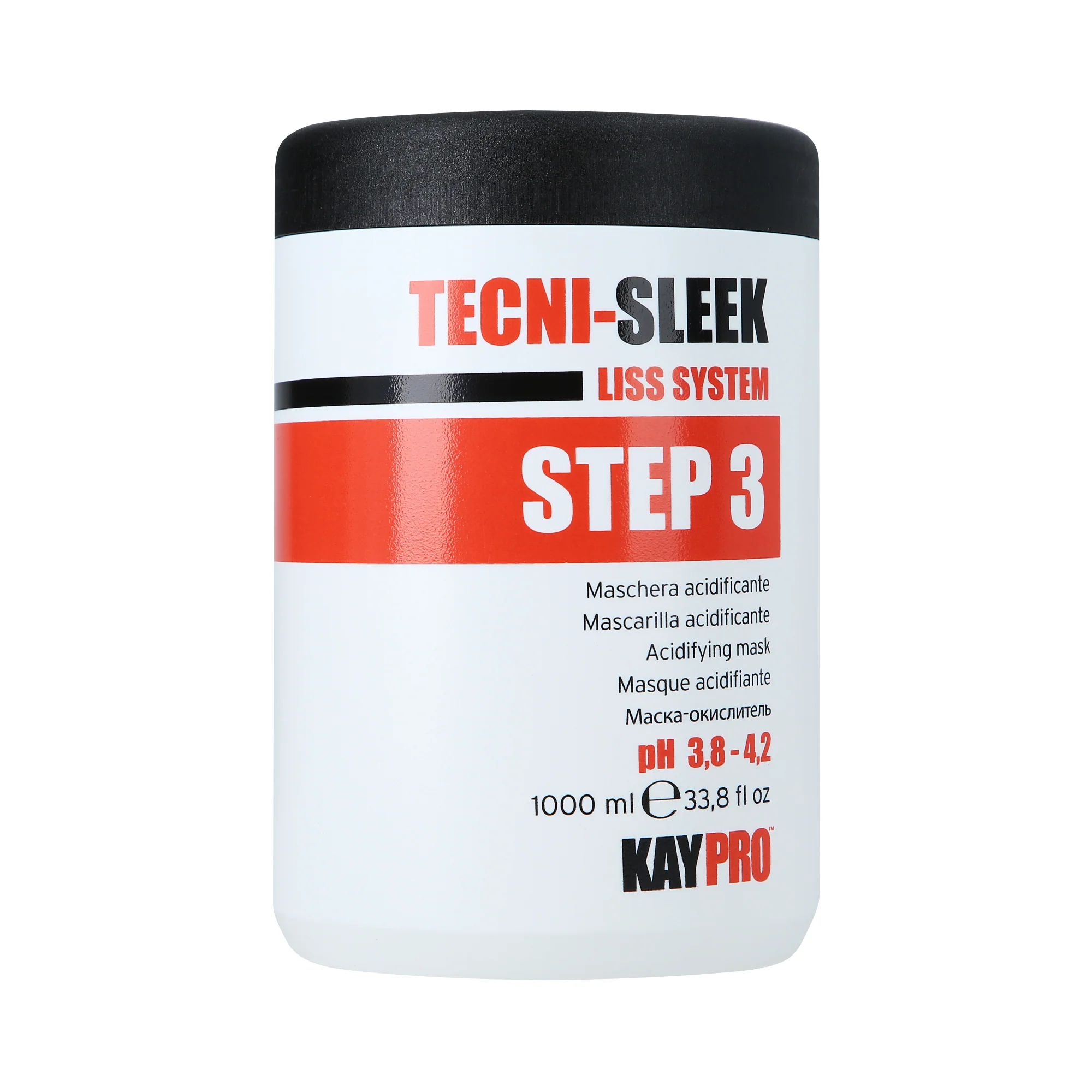 KAYPRO TECNI-SLEEK LISS SYSTEM STEP 3 Maska utleniająca po trwałym prostowaniu 1000 ml