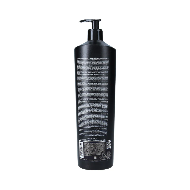 KAYPRO TONING CARBON Nawilżająca maska do włosów blond neutralizująca żółte refleksy 1000 ml - Image 2