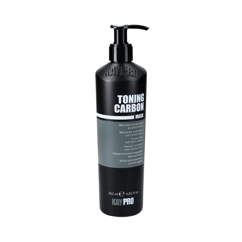 KAYPRO TONING CARBON Nawilżająca maska do włosów blond neutralizująca żółte refleksy 350 ml