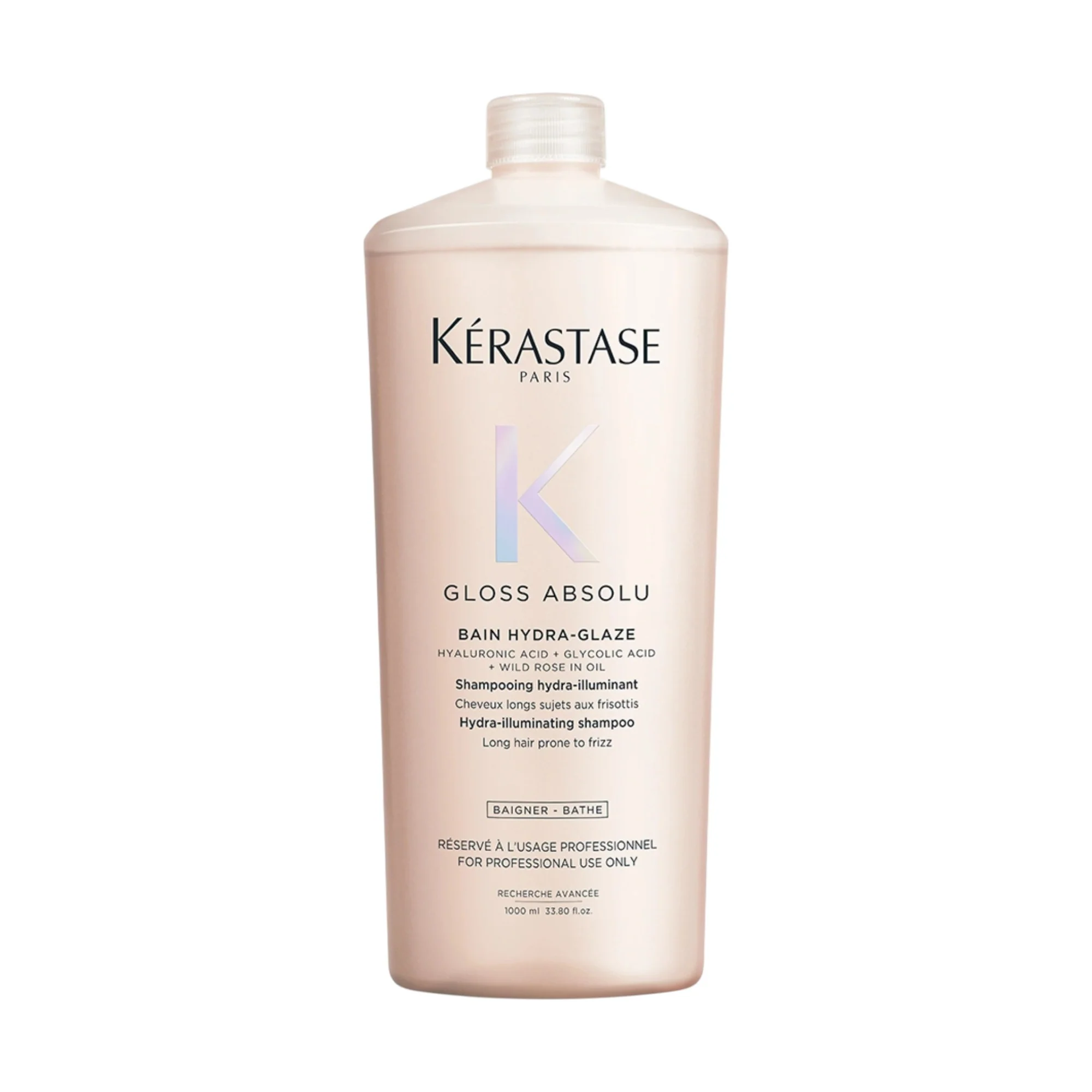 KÉRASTASE GLOSS ABSOLU BAIN HYDRA GLAZE Nabłyszczająco - wygładzający szampon do włosów 1000 ml