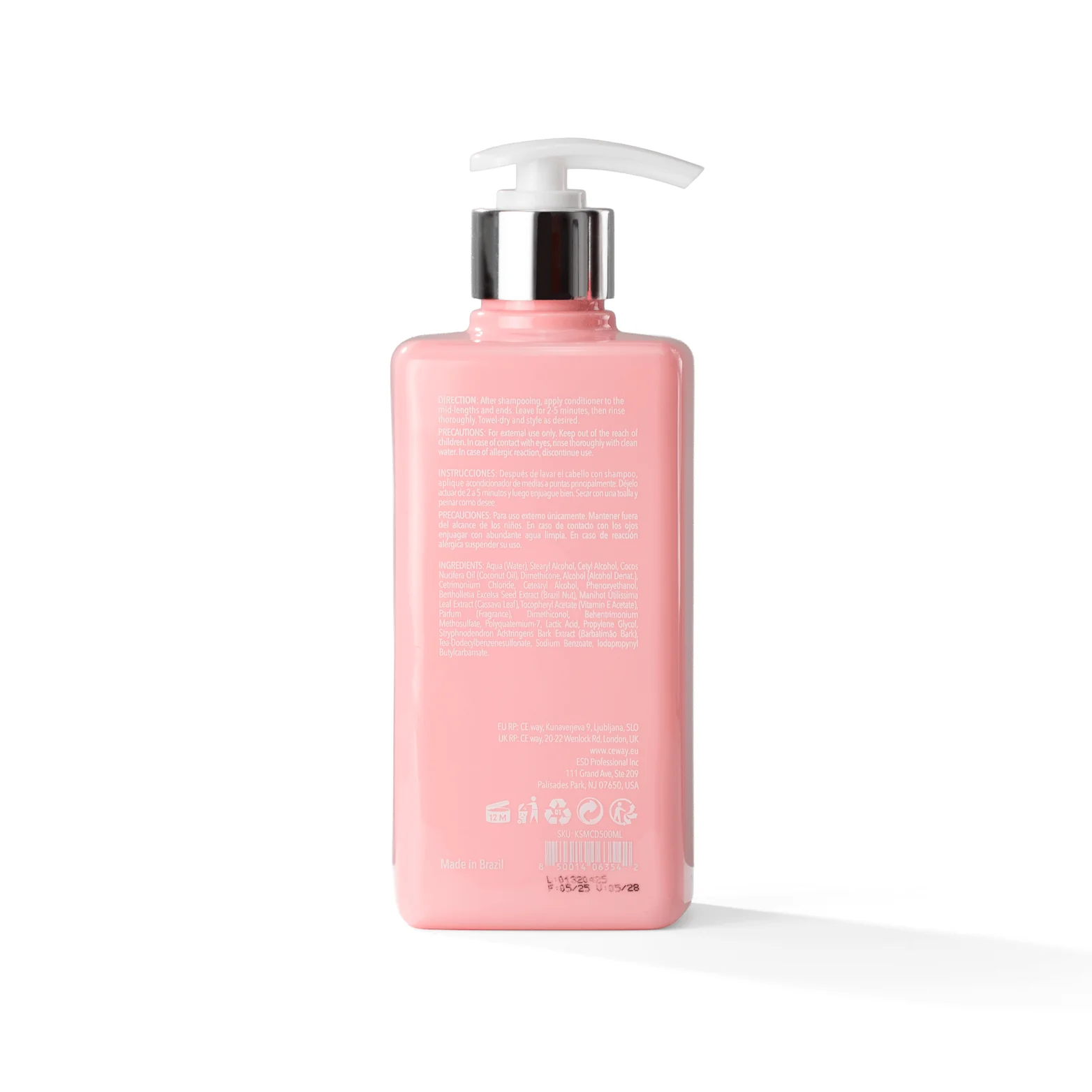KERAPOD SMOOTH Odżywka wygładzająca do wszystkich rodzajów włosów 500 ml - Image 2