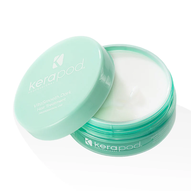 KERAPOD VITASMOOTH DARK STEP 2 Kuracja wygładzająca do włosów naturalnych 100 ml - Image 2