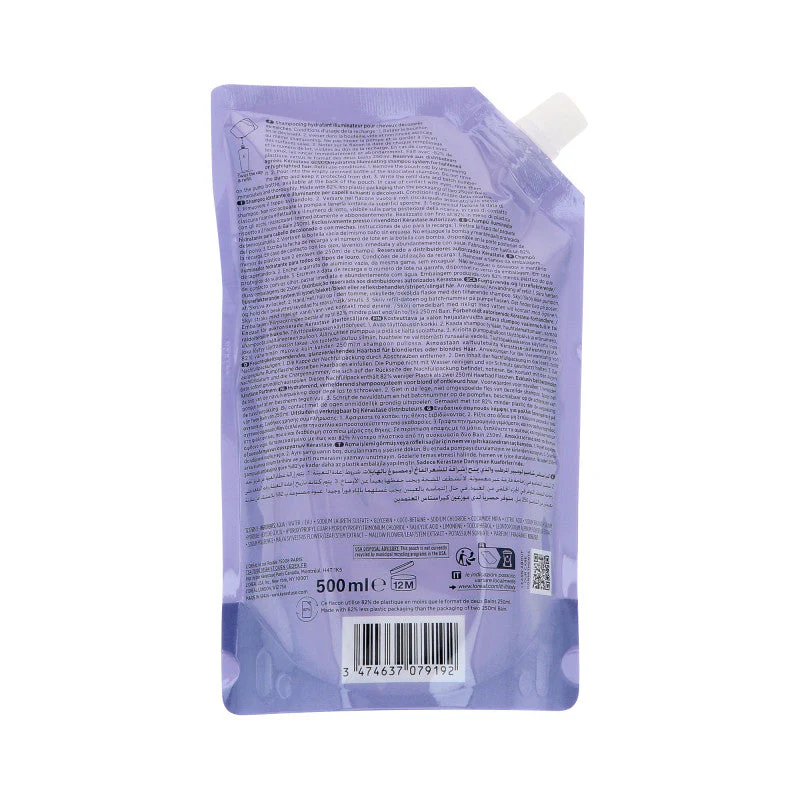 KÉRASTASE BLOND ABSOLU BAIN LUMIÈRE REFILL Kąpiel rozświetlająca do włosów blond uzupełnienie 500 ml - Image 2