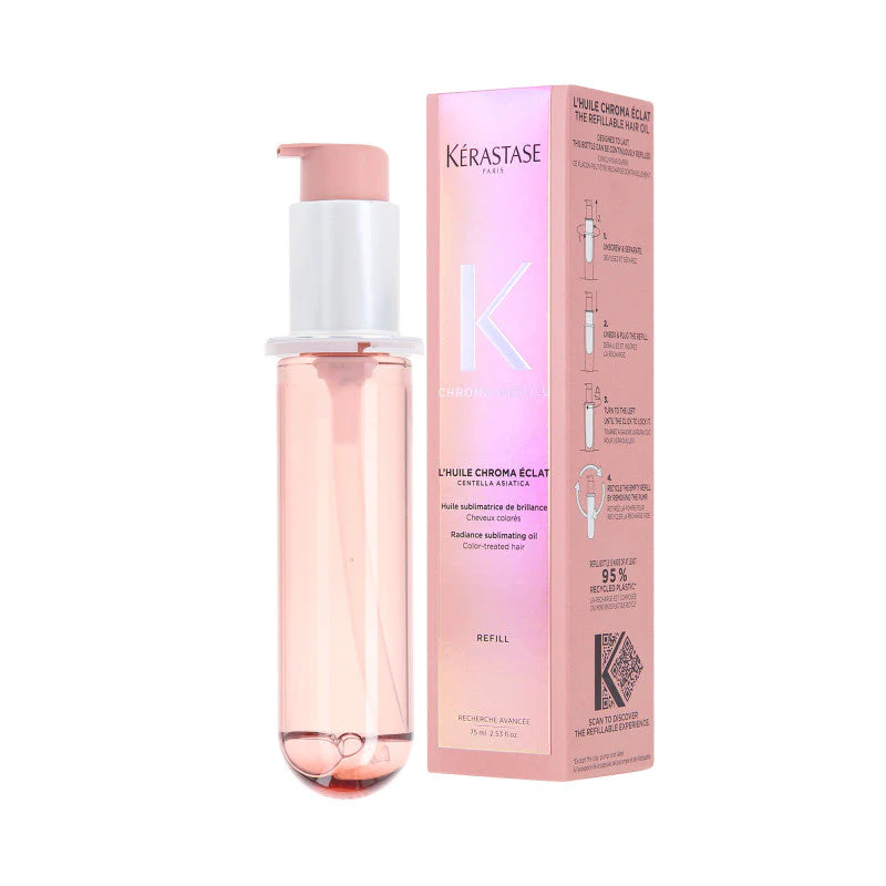 KÉRASTASE CHROMA ABSOLU REFILL Wkład do rozświetlającego olejku do włosów farbowanych 75 ml