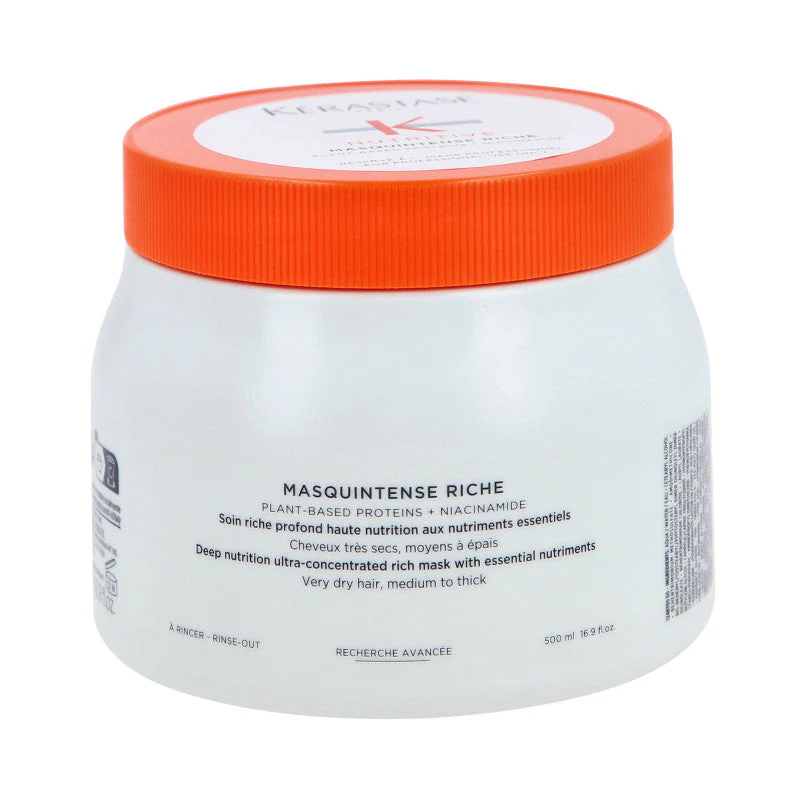 KÉRASTASE NUTRITIVE RICH Odżywcza maska do włosów normalnych i grubych 500 ml