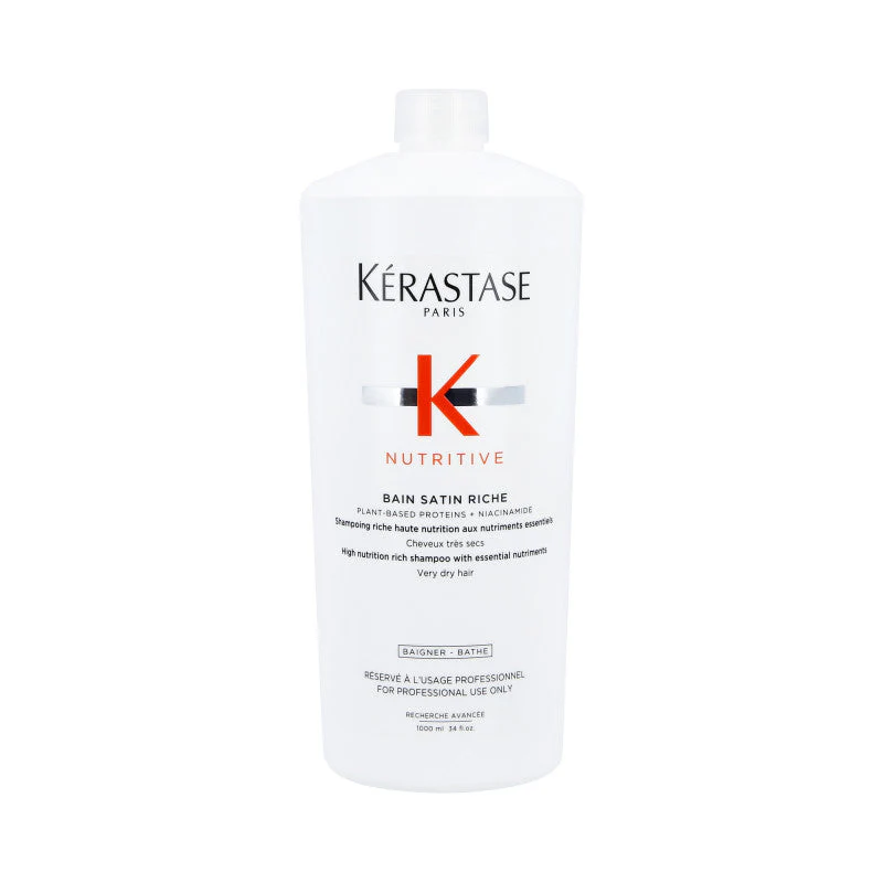 KERASTASE NUTRITIVE SATIN RICHE Szampon do włosów suchych 1000 ml