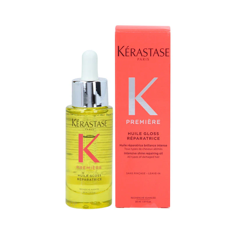KÉRASTASE PREMIÉRE HUILE GLOSS Nadający połysk olejek regenerujący do włosów zniszczonych 30 ml