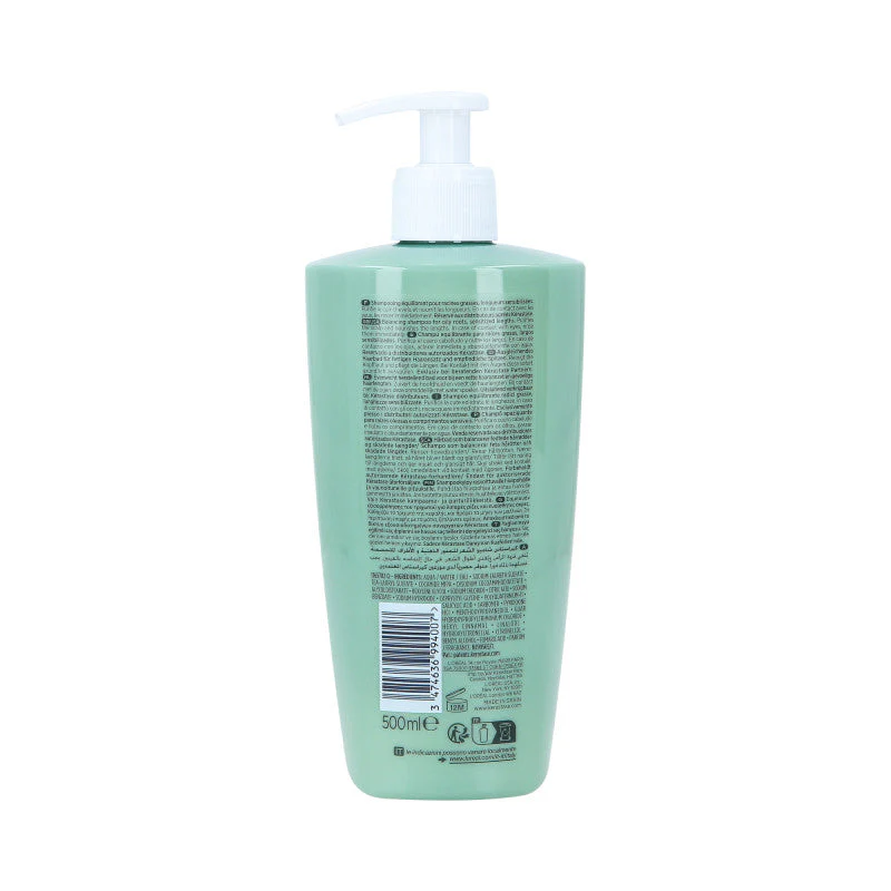 KÉRASTASE SPECIFIQUE BAIN DIVALENT Równoważąca kąpiel do włosów przetłuszczających i mieszanych 500 ml - Image 2