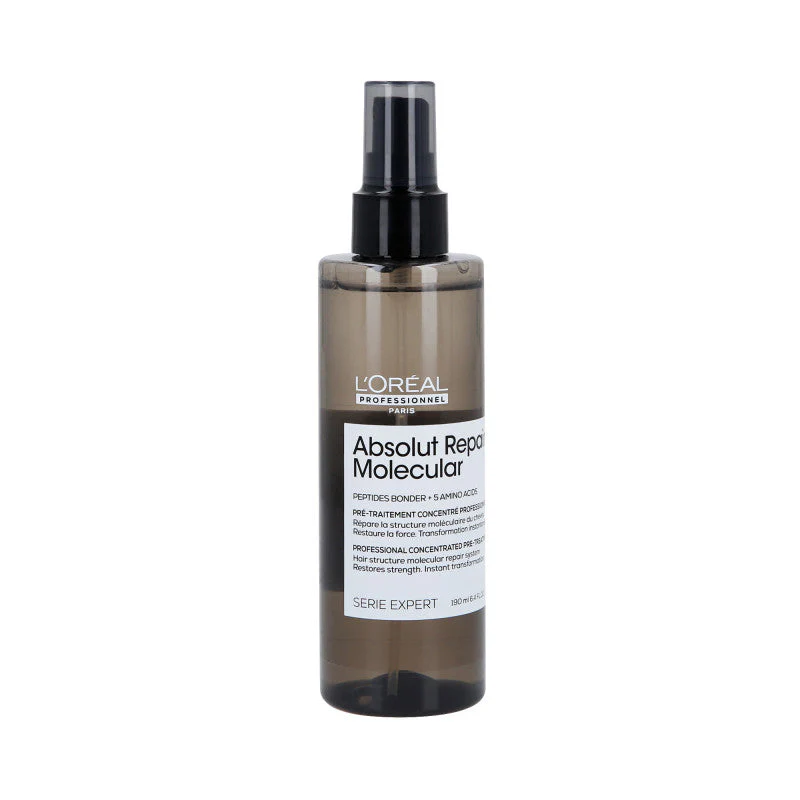 LOREAL PROFESSIONNEL ABSOLUT REPAIR MOLECULAR Odbudowująca kuracja do włosów zniszczonych 190 ml