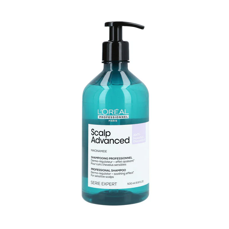 L'OREAL PROFESSIONNEL SCALP ADVANCED ANTI DISCOMFORT Szampon kojący do wrażliwej skóry głowy 500 ml