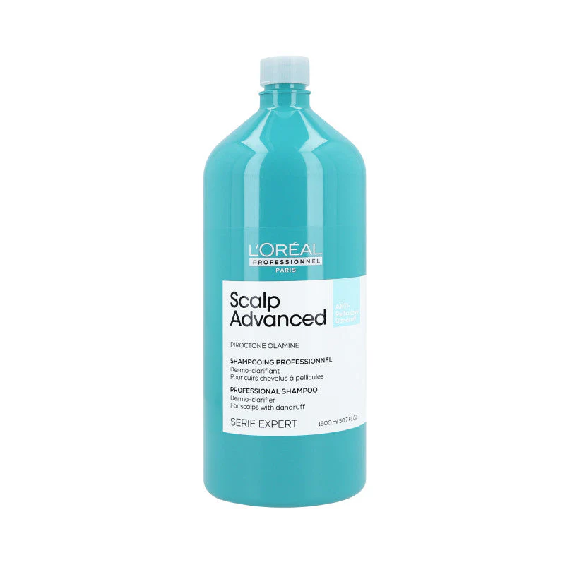 L'OREAL PROFESSIONNEL  SCALP ADVANCED Przeciwłupieżowy szampon do włosów 1500 ml