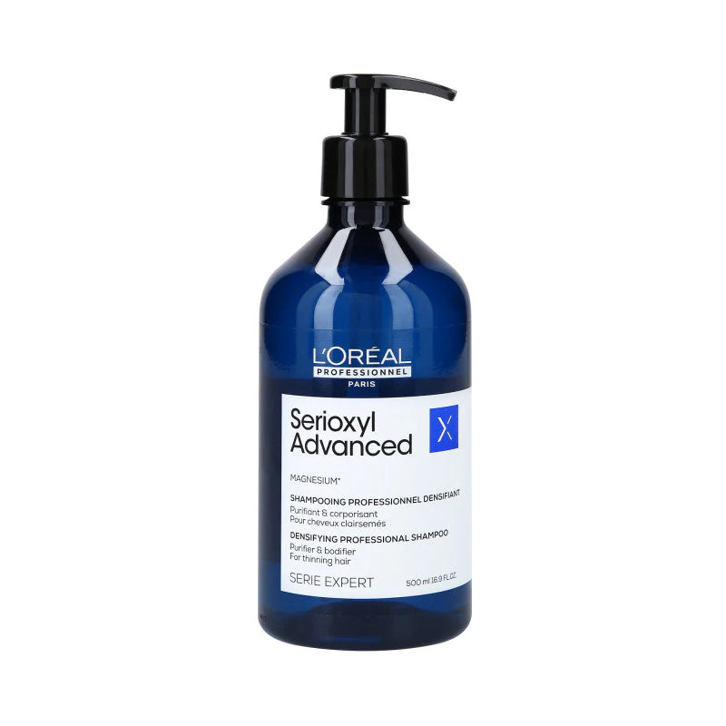 L'OREAL PROFESSIONNEL SERIOXYL ADVANCED Szampon oczyszczający i zagęszczający do włosów 500 ml