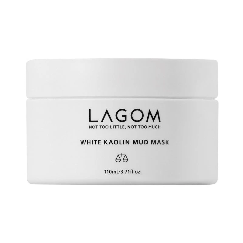 LAGOM WHITE KAOLIN Oczyszczająca maska z białą glinką do skóry mieszanej i tłustej 110 ml