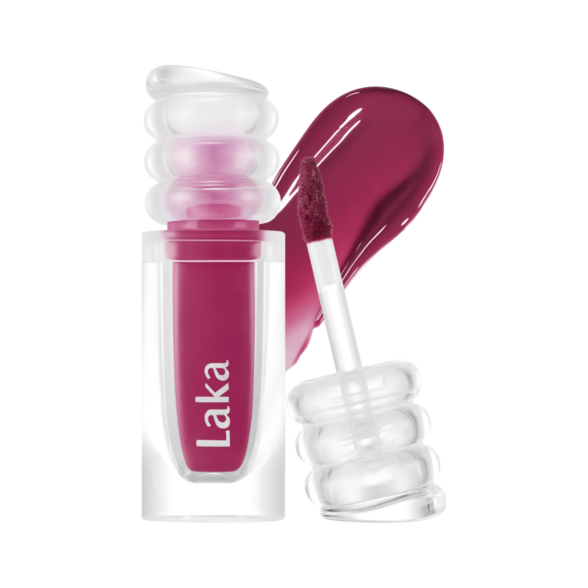 LAKA MAXI GLAYER TINT Błyszczący tint do ust z efektem warstwowego połysku 3,8 g - Image 3