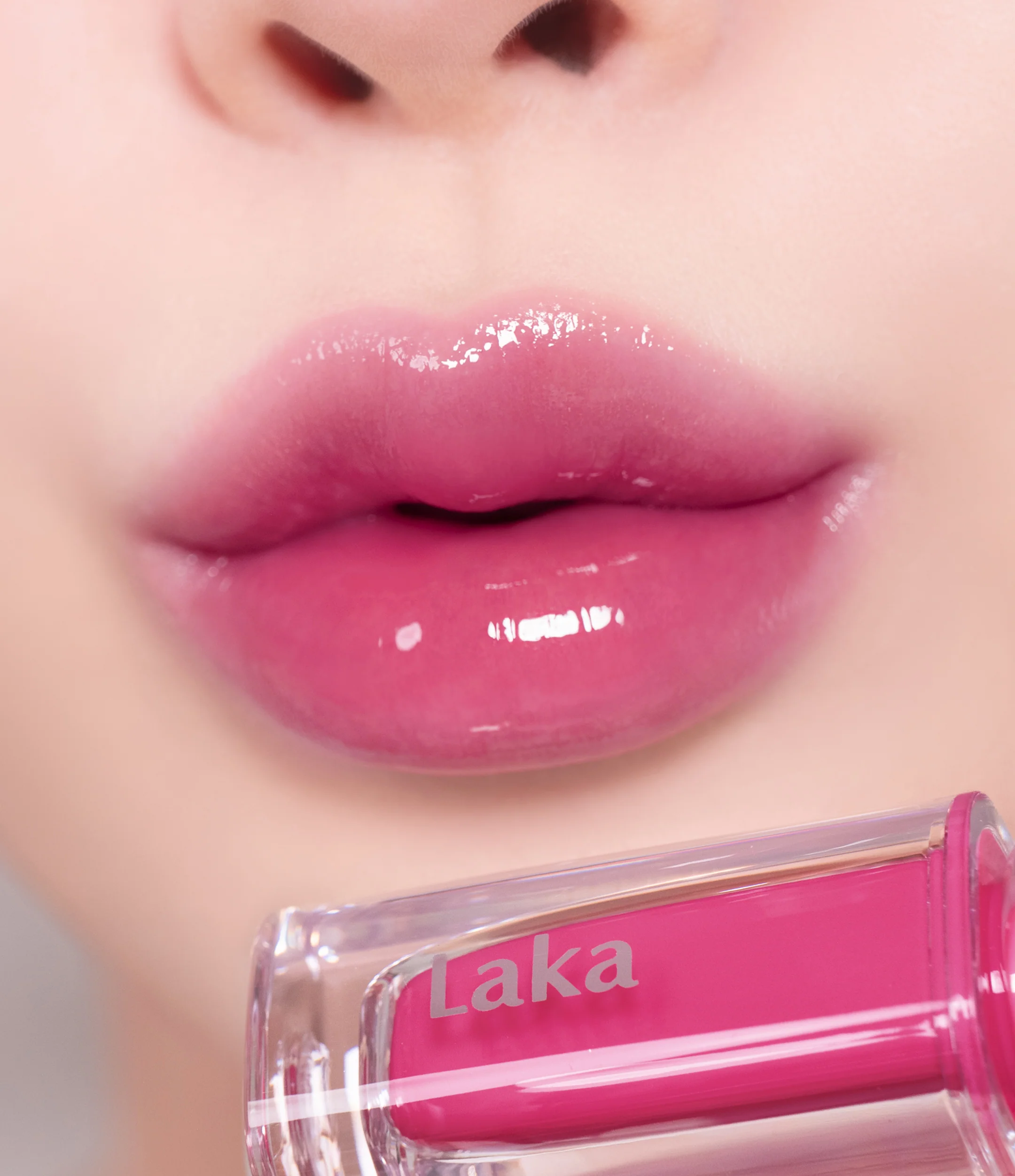 LAKA MAXI GLAYER TINT Błyszczący tint do ust z efektem warstwowego połysku 3,8 g - Image 6