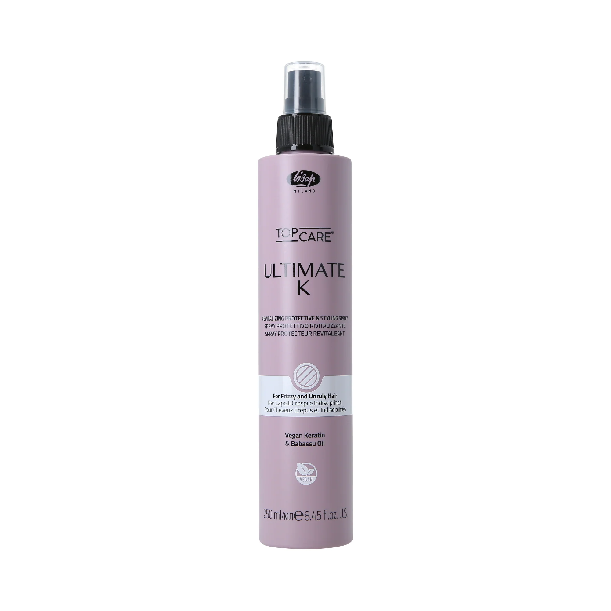 LISAP ULTIMATE K PROTECTIVE SPRAY Spray termoochronny do prostowania włosów 250 ml