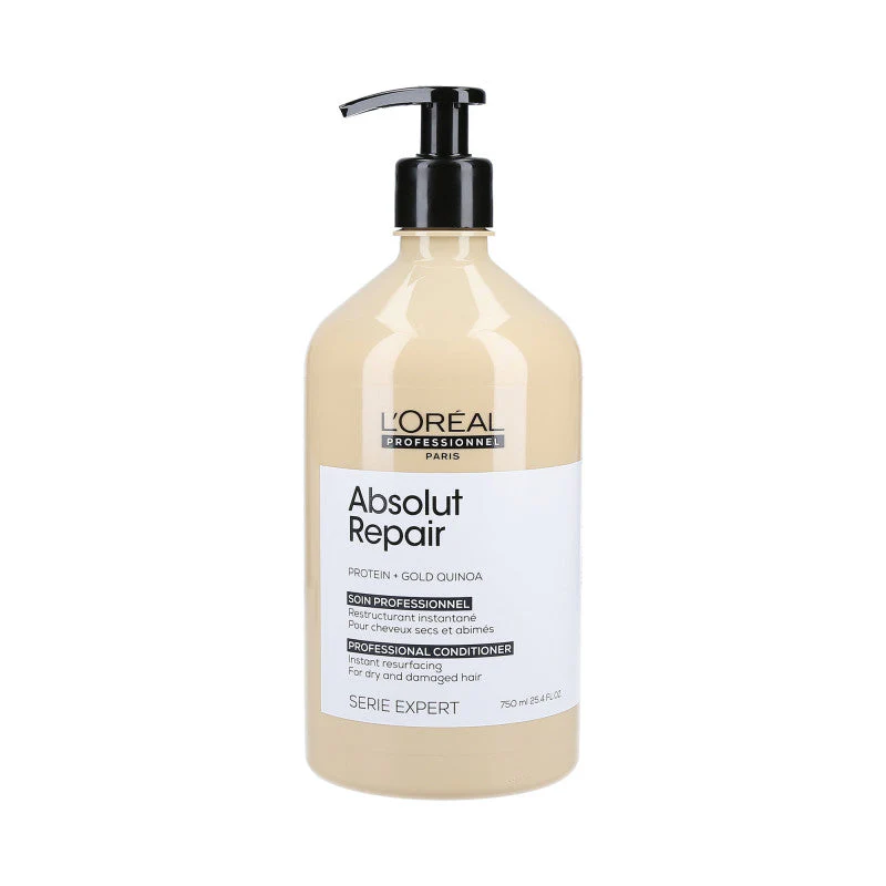 L’OREAL PROFESSIONNEL ABSOLUT REPAIR Gold Quinoa+Protein Odżywka regenerująca 750 ml