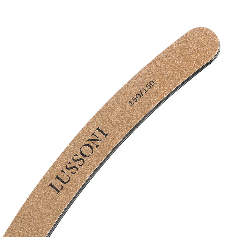 LUSSONI Pilnik do paznokci PREMIUM, Banan, 150/150, 10 szt. - Image 3