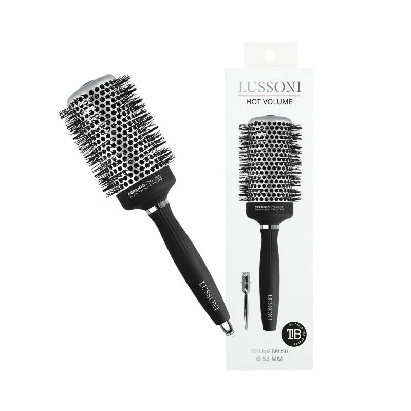 LUSSONI Hot Volume Szczotka do modelowania z karbowanym włosiem, Ø 53 mm