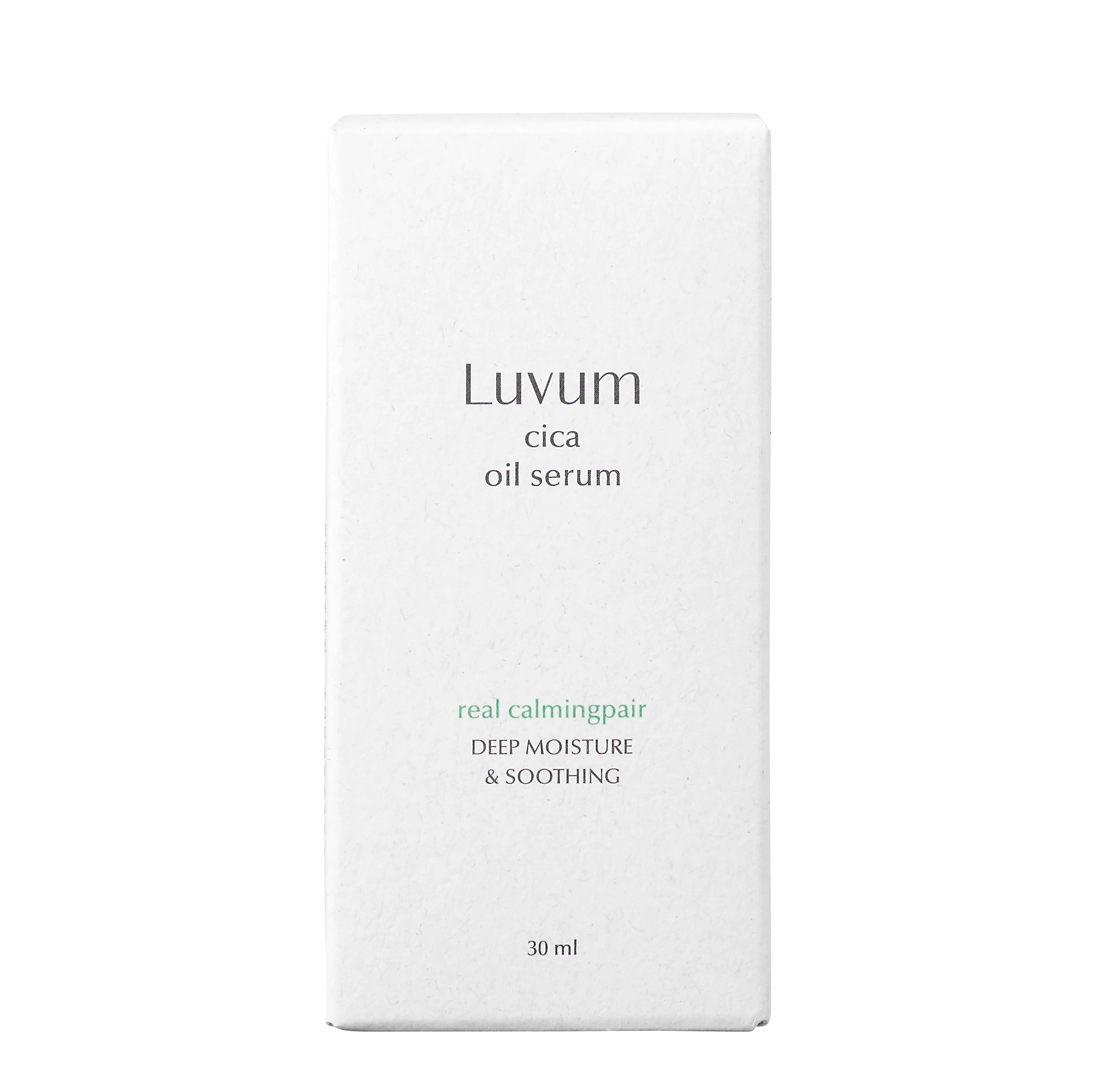 LUVUM CALMING REPAIR CICA OIL SERUM Dwufazowe serum z ekstraktem z wąkroty azjatyckiej 30 ml - Image 2