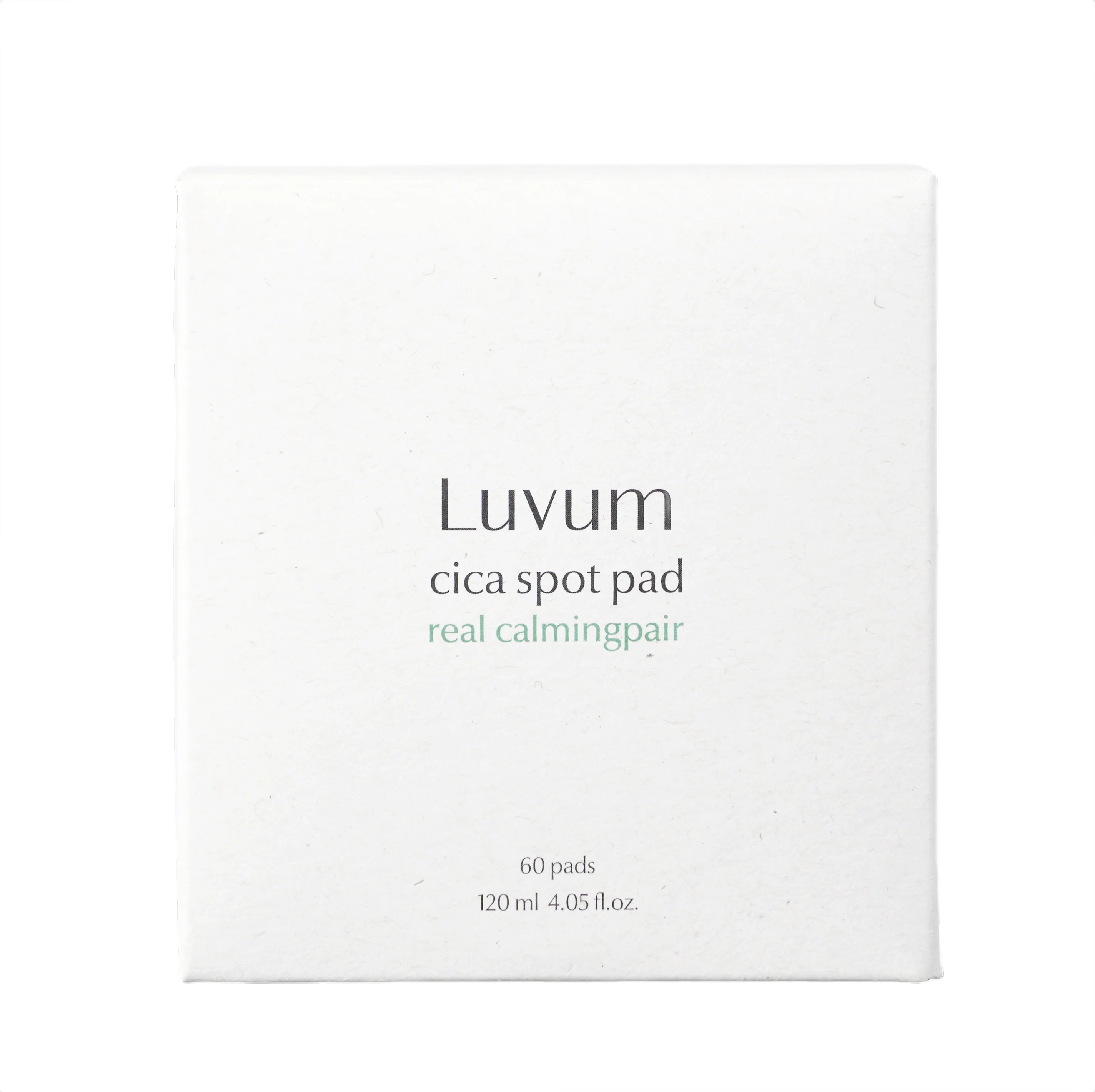 LUVUM CALMING REPAIR CICA SPOT PAD Łagodzące płatki tonizujące 120 ml 60 szt. - Image 2