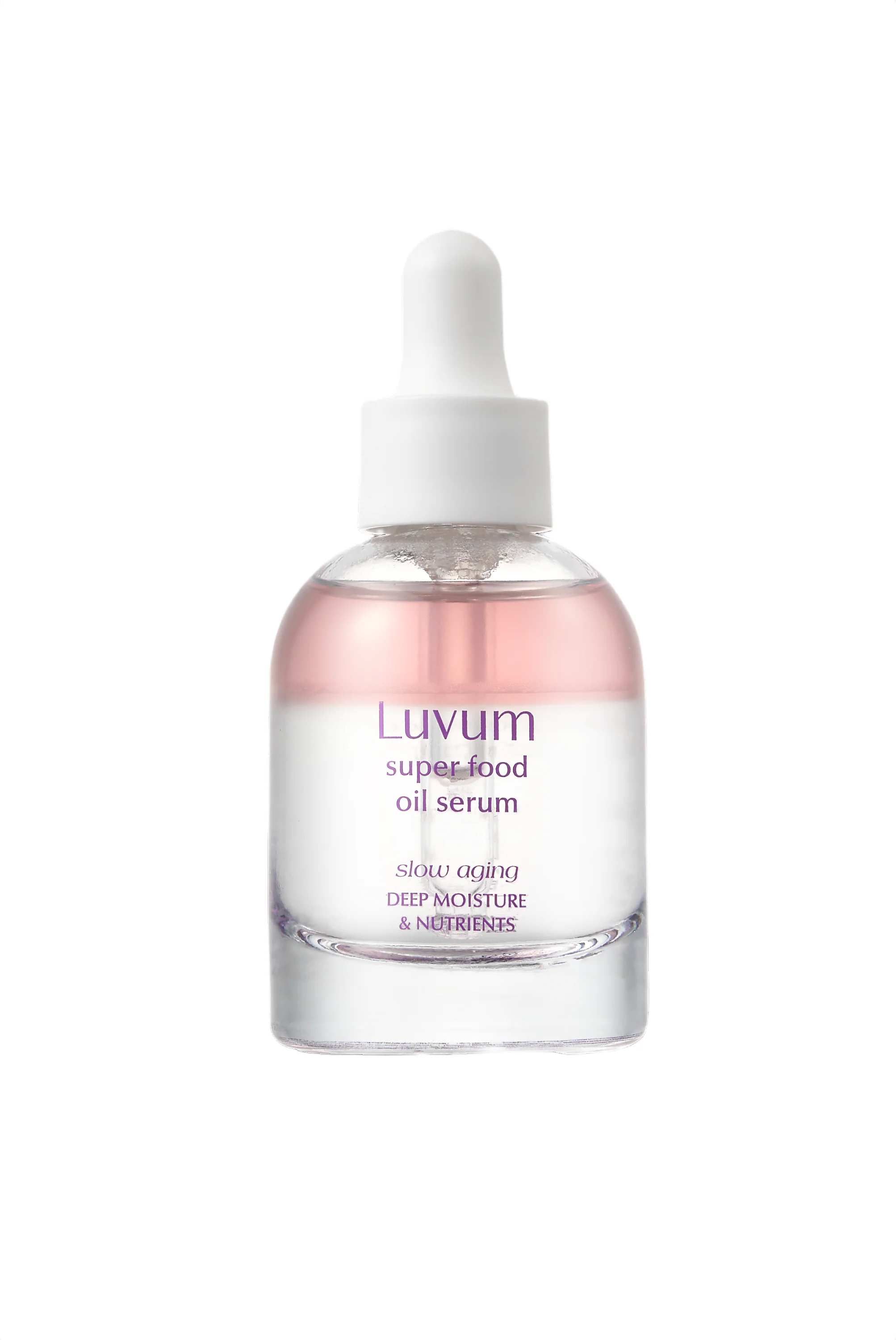 LUVUM SLOW AGING SUPER FOOD OIL SERUM Dwufazowe serum olejowe roślinnymi peptydami 30 ml