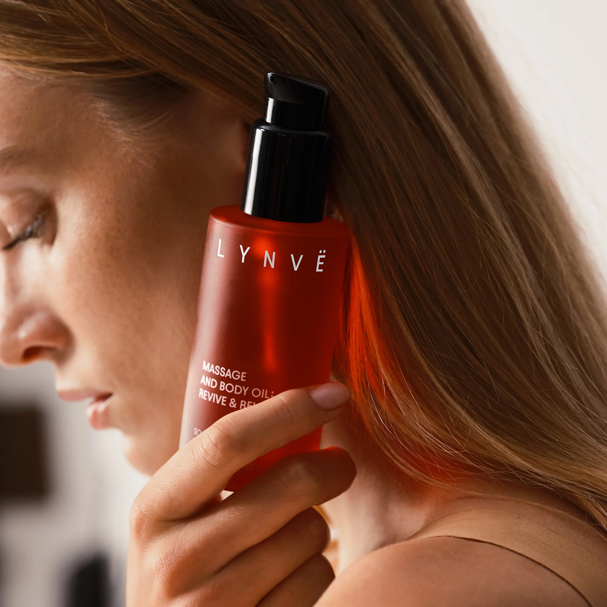 LYNVË REVIVE & RELAX Olejek do masażu i pielęgnacji 100 ml - Image 4