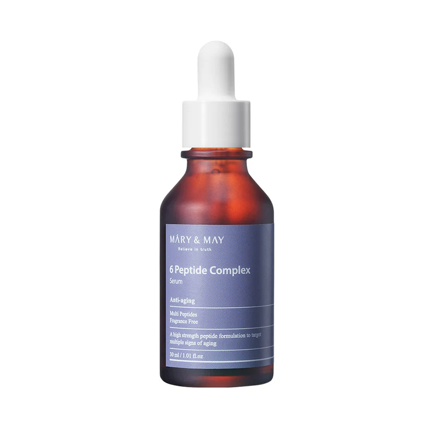 MARY & MAY 6 PEPTIDE COMPLEX Serum przeciwstarzeniowe do twarzy 30 ml