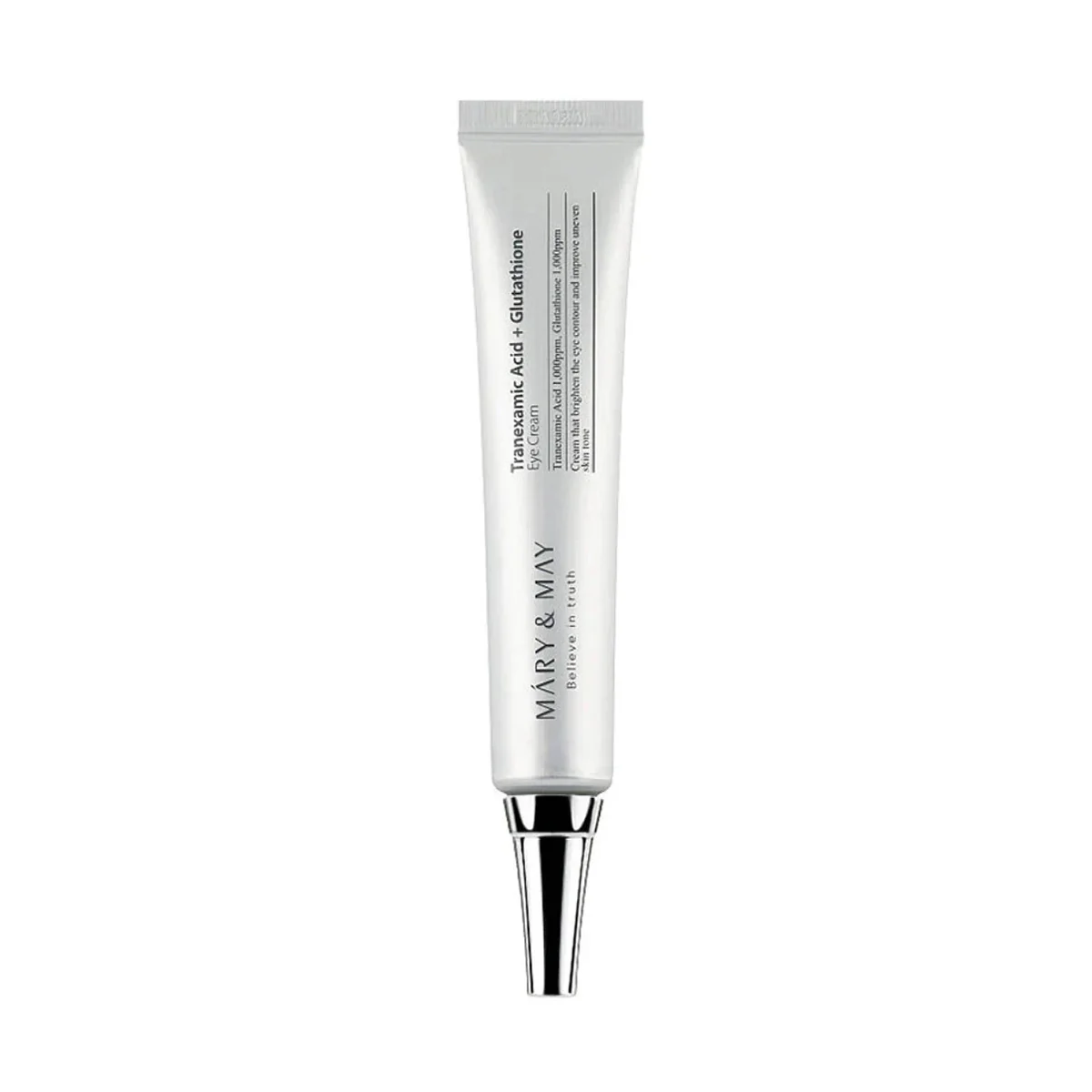 MARY & MAY TRANEXAMIC ACID+GLUTATHIONE Rozjaśniający krem pod oczy z kwasem traneksamowym 30 g