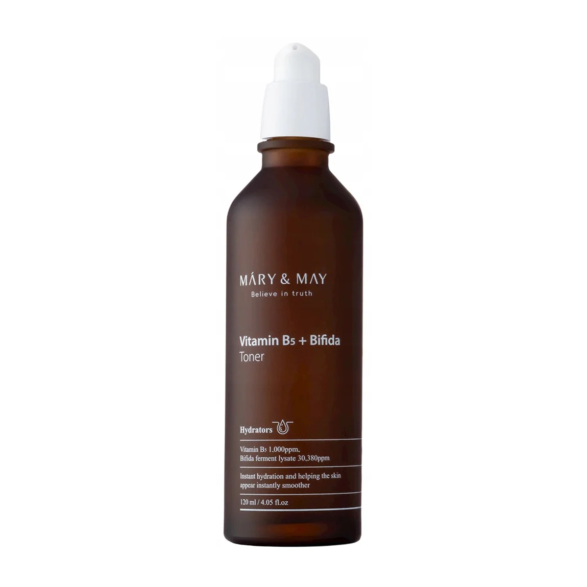 MARY & MAY VITAMIN B5+ BIFIDA Nawilżający tonik z witaminą B5 i probiotykami 120 ml