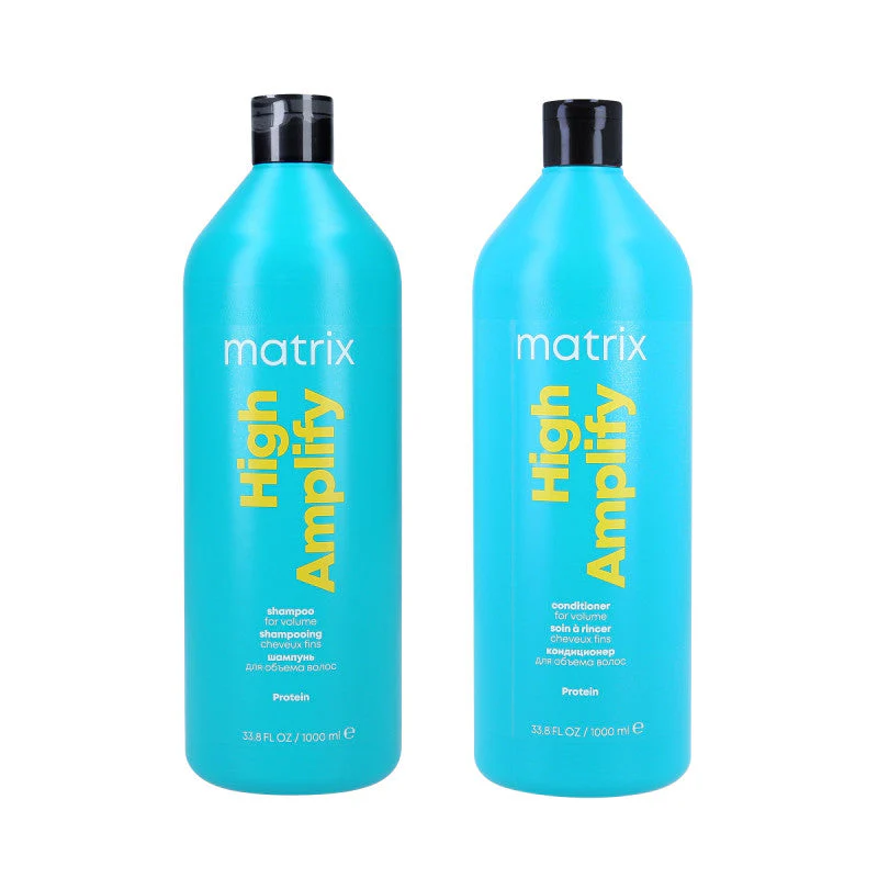 MATRIX TOTAL RESULTS HIGH AMPLIFY Zestaw nadający objętość włosów szampon 1000 ml + odżywka 1000 ml