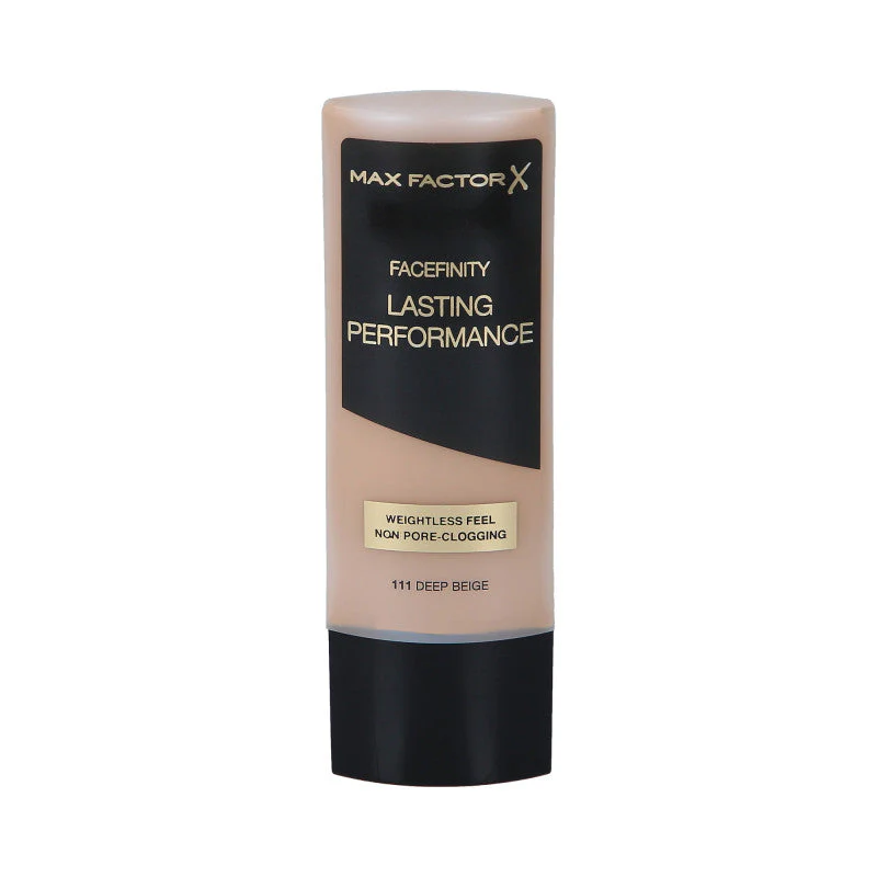 MAX FACTOR LASTING PERFORMANCE Długotrwały podkład o mocnym kryciu 111 Deep Beige 35 ml