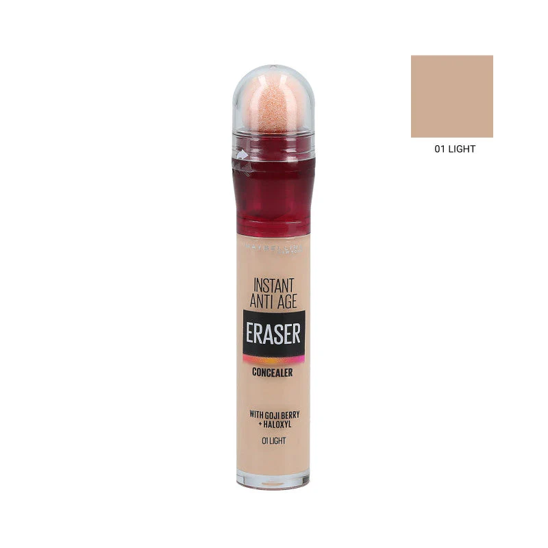 MAYBELLINE The Eraser Eye Concealer Korektor pod oczy 1 Light 6,8 ml