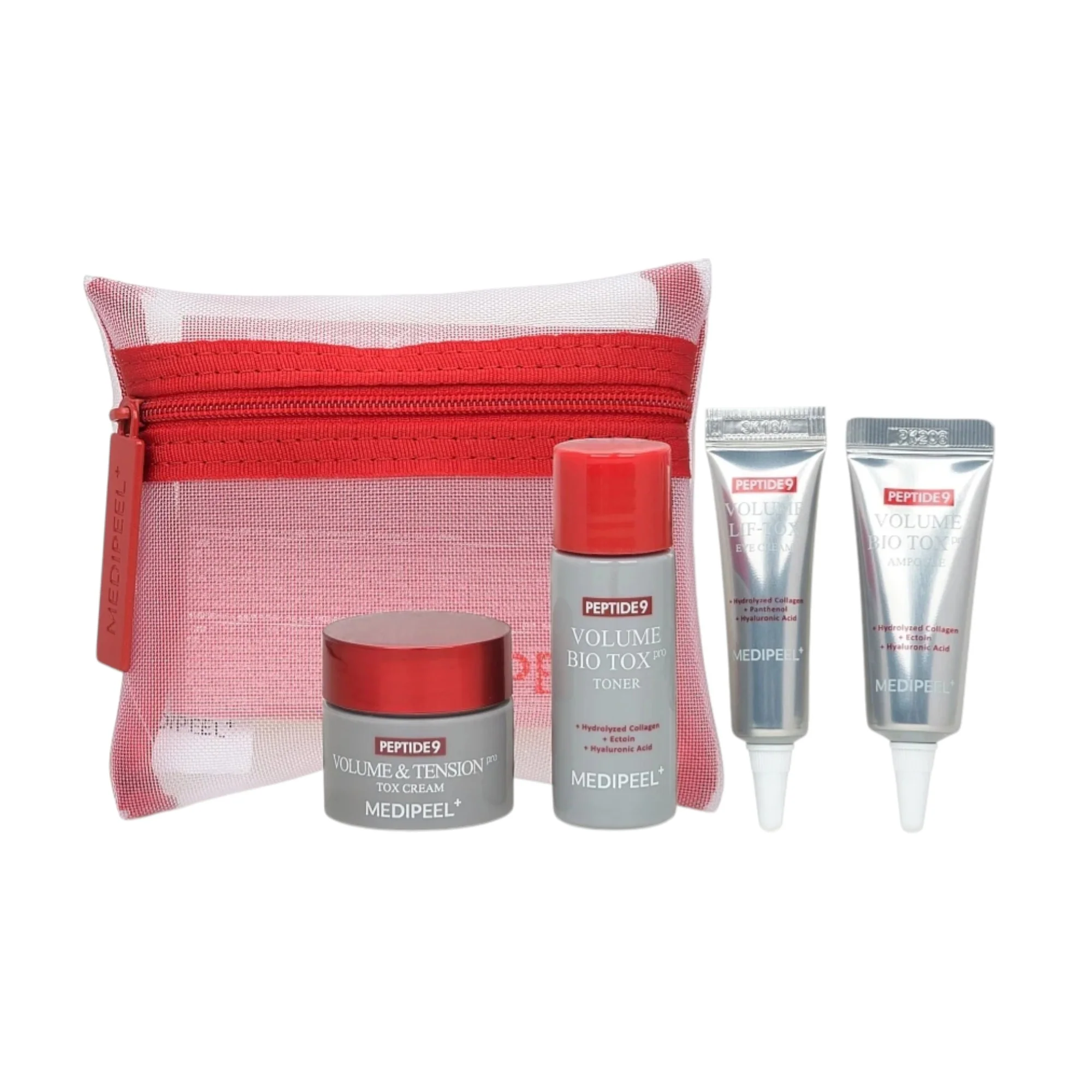 MEDI-PEEL PEPTIDE 9 VOLUME BIO TOX Zestaw miniaturowych kosmetyków liftingujących