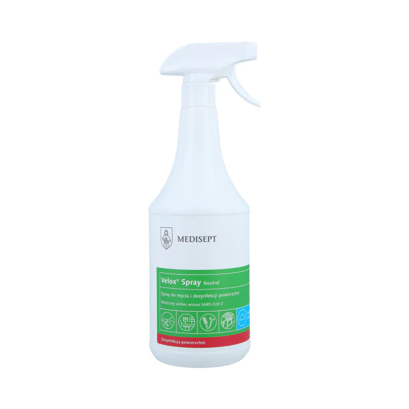 MEDISEPT VELOX NEUTRAL Spray do mycia i dezynfekcji powierzchni 1000 ml