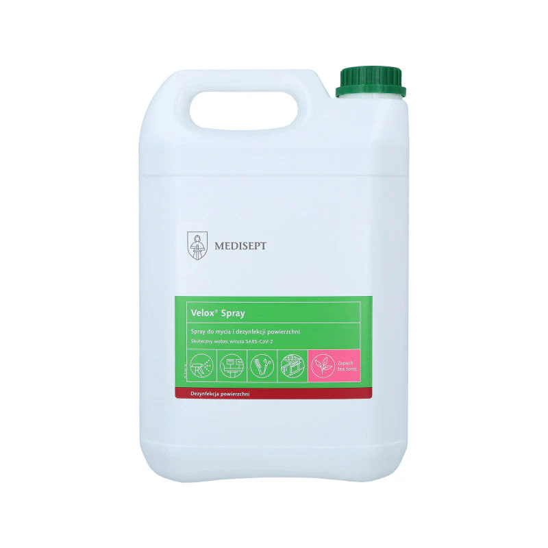 MEDISEPT VELOX TEA TONIC Płyn do mycia i dezynfekcji powierzchni 5000 ml