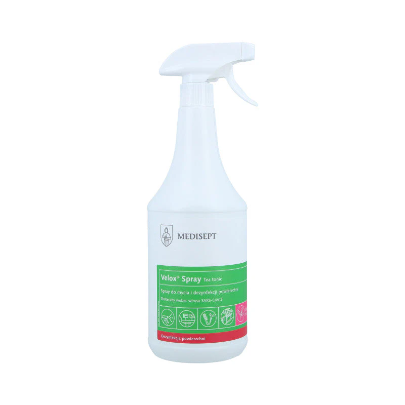 MEDISEPT VELOX TEA TONIC Spray do mycia i dezynfekcji powierzchni 1000 ml