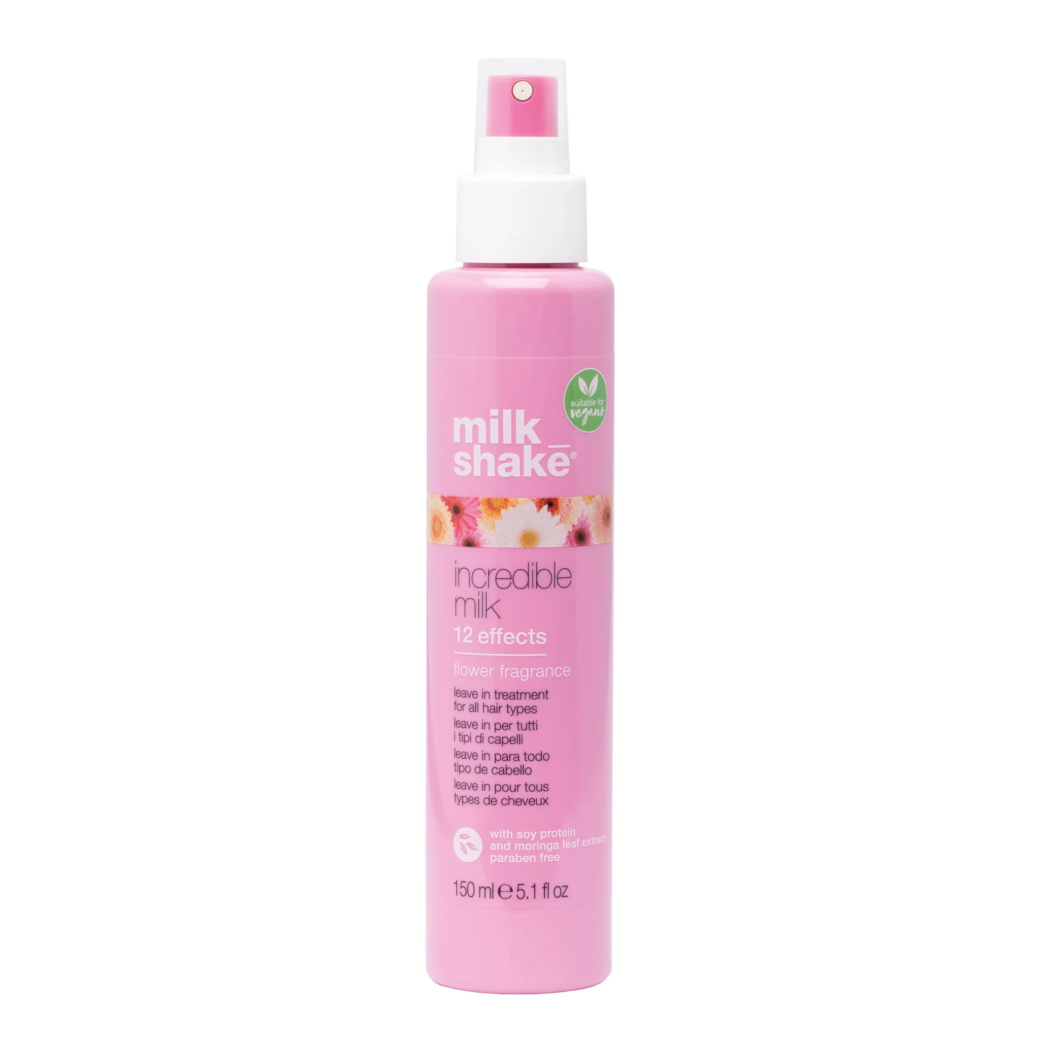 MILK SHAKE LEAVE-IN INCREDIBLE MILK FLOWER Odżywiająca kuracja do włosów w sprayu 150 ml