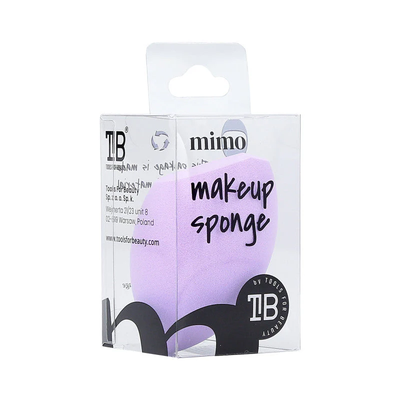 MIMO Gąbka do makijażu, Olive cut, Jasnofioletowa - Image 2