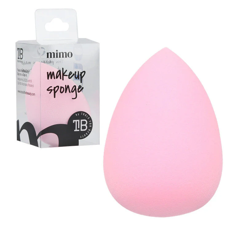 MIMO Gąbka do makijażu, Raindrop, Jasnoróżowa