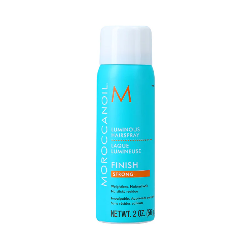 MOROCCANOIL LUMINOUS STRONG Mocno utrwalający lakier do włosów 75 ml