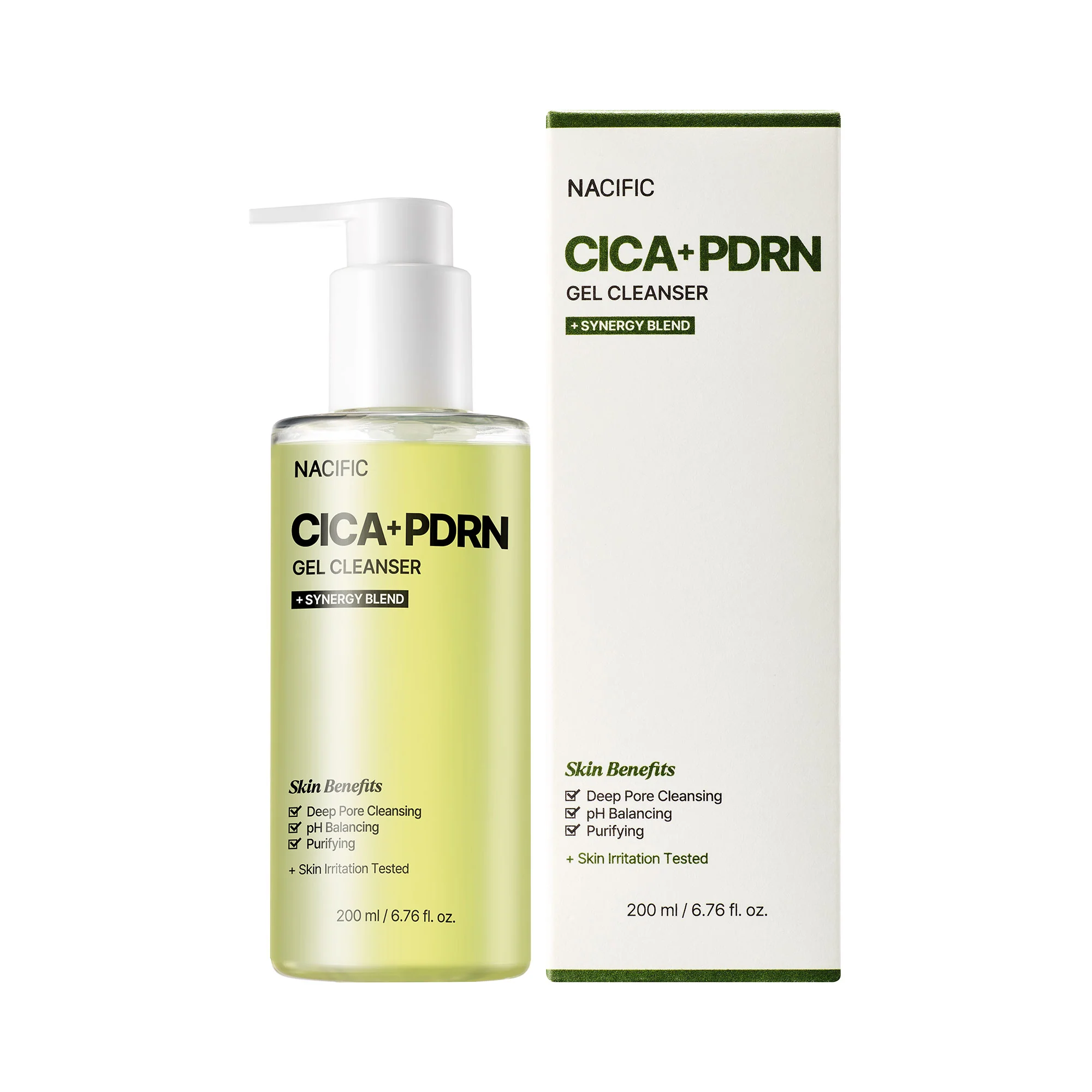 NACIFIC CICA PDRN GEL CLEANSER Delikatny żel oczyszczający do skóry wrażliwej 200 ml