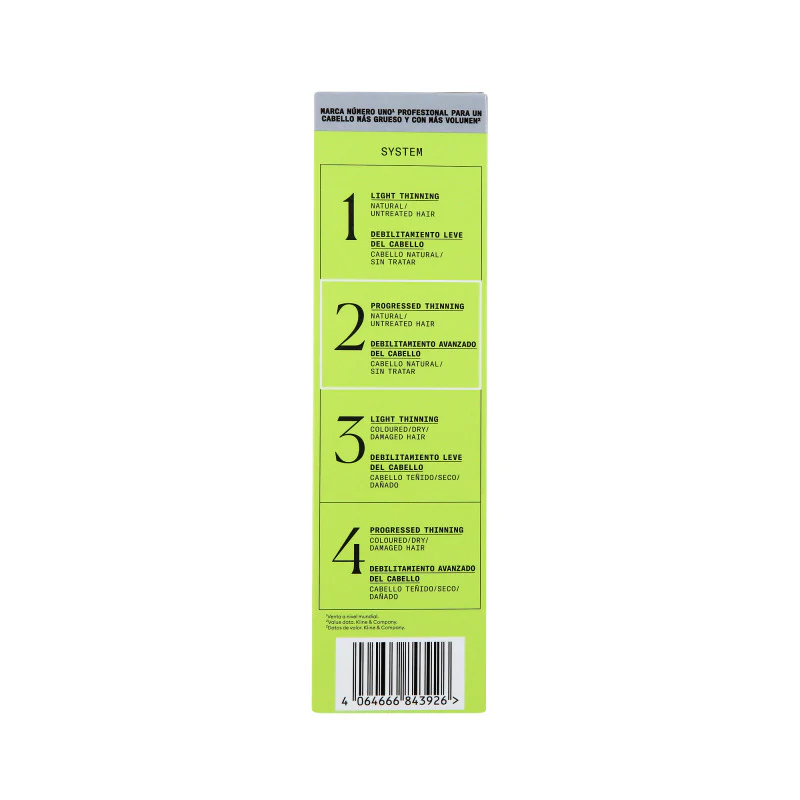 NIOXIN PRO CLINICAL 2 Trzystopniowy zestaw do pielęgnacji włosów naturalnych i z widocznym przerzedzeniem 2 x 150 ml + 50 ml - Image 3