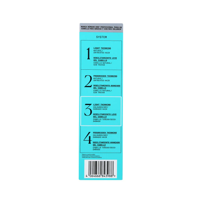 NIOXIN PRO CLINICAL 3 Trzystopniowy zestaw do włosów farbowanych i lekko przerzedzonych 2 x 150 ml + 50 ml - Image 3