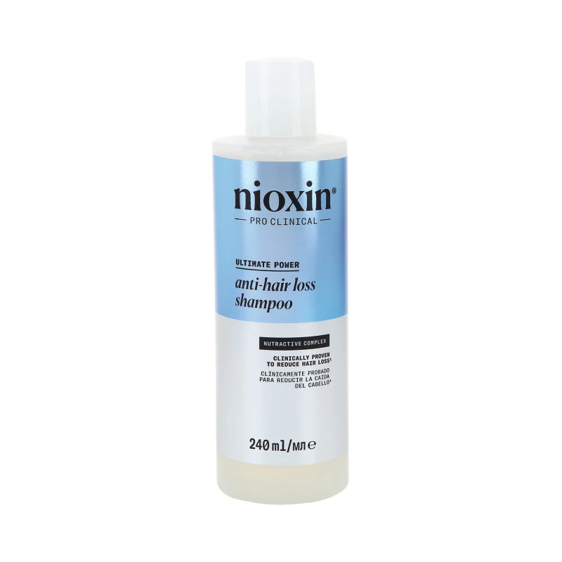 NIOXIN PRO CLINICAL ULTIMATE POWER HAIR FALL DEFENSE Szampon przeciw wypadaniu włosów 240 ml